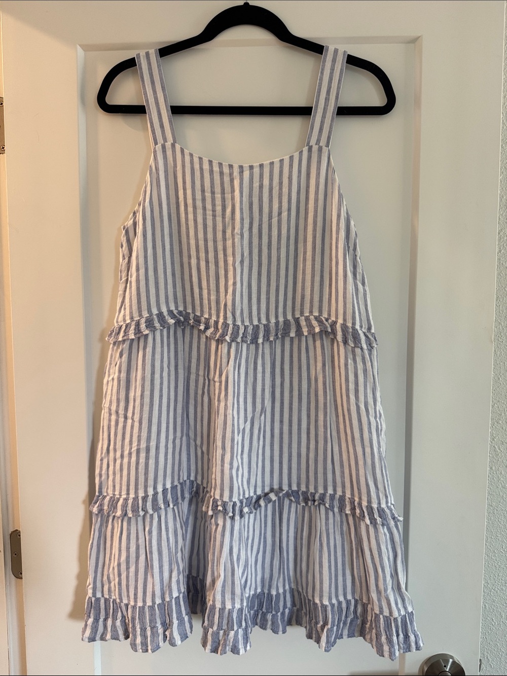 Rails Sandy Dress in Blue Iris Stripe Mix